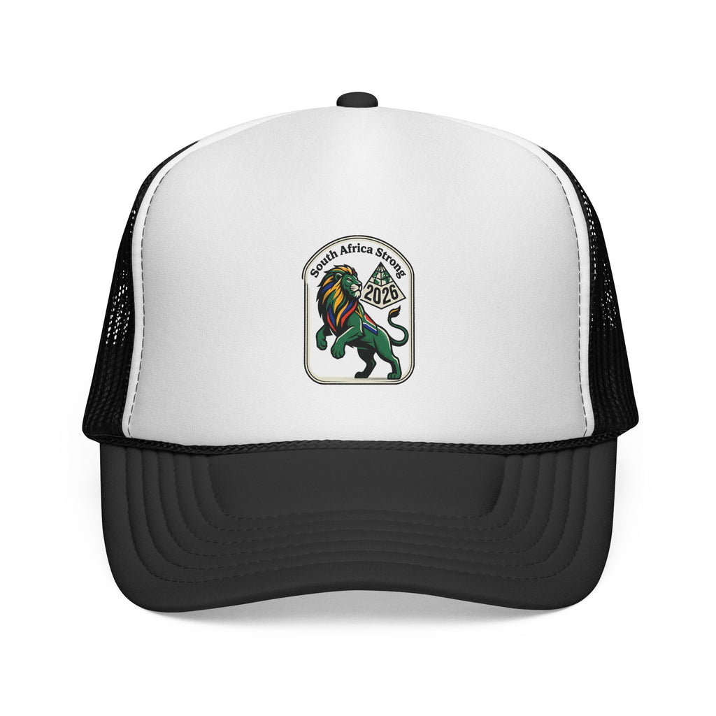 Rasta Lion Patch Trucker Cap | Reggae Lion Mesh Hat