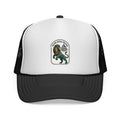 Rasta Lion Patch Trucker Cap | Reggae Lion Mesh Hat